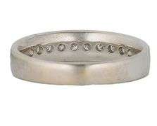 0.60ctw Round Diamond Channel Set Wedding Band Ring in 14K