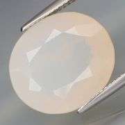 Glowing 11.51ct phantom white Fire Opal!