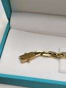 18KT Yellow Gold Link Bracelet