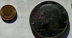 BU 1945 Mexico Gold 2 Pesos