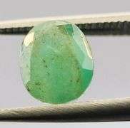 Eye catching! 1.03ct natural Zambian Emerald