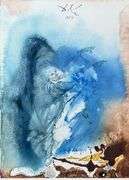 Highly Collectible and Rare Salvador Dali Original Lithograph from the 'Biblia Sacra' Suite