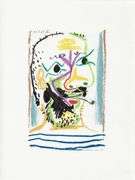 Exclusive Limited Edition Pablo Picasso Lithograph "Le Gout du Bonheur", 1970