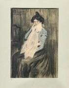 Original Lithograph from Picasso Les Bleus de Barcelona Picasso 1963 Portfolio