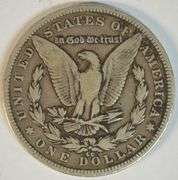 Rare 1893-CC Morgan Silver Dollar in very nice Fine+ condition