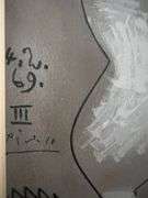 Picasso Au Baiser d'Avignon Lithograph from 1972 Portfolio