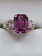 Handsome Garnet Gemstone Ring