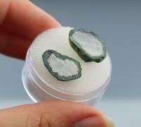 Larger 14.00ct Tabasco Geode pair