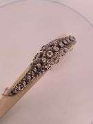 CERTIFIED WHITE GOLD DIAMOND VITAGE / ANTIQUE DIAMOND BRACELET