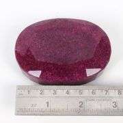 Magnificent Certified Museum Size 1430 Ct Natural Red Ruby Solitaire