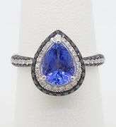New, in Box, EFFY Tanzanite & Diamond Ring