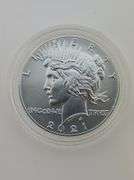 2021 Silver Peace Dollar, UNC