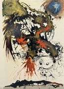 Highly Collectible and Rare Salvador Dali Original Lithograph from the 'Biblia Sacra' Suite