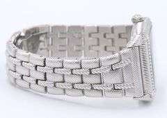 Judith Ripka Square Mother of Pearl Dial Watch