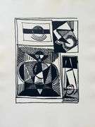 Highly Collectible Picasso Woodcut Circa 1955