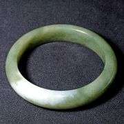 Stunning all natural 296ct Jadite Jade bangle