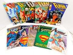 10 DC Comics - Flash & Superman