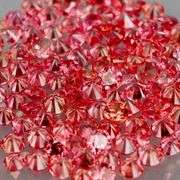 Vibrant color! Diamond cut! 2.45ct cherry pink Sapphire set!