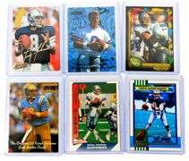 6 Troy Aikman Football Cards, 1 Rookie