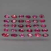 Amazing 3.82ct marquise cut Ruby set! UNTREATED!
