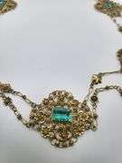 Russian Antique Very Ornate Vintage 18KT Yellow Gold Necklace