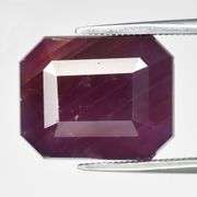 Huge! UNTREATED! 16.18ct violet red Mozambique Ruby!