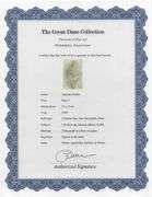 Exclusive Auguste Rodin Lithograph of Watercolor Signed in the Plate, 1949