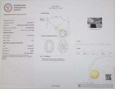 Incredible 6.77CTW Certified Diamond Halo Ring