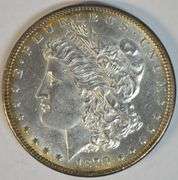 Very Scarce Choice BU 1879-S (reverse of 1878) Morgan Silver Dollar