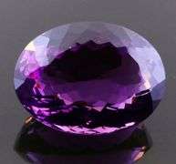Simply ravishing 43.11ct full violet Brazilian Amethyst