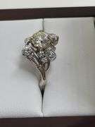 Unique Diamond Accent Ring