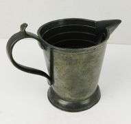Antique French Apothecary Pewter Measure