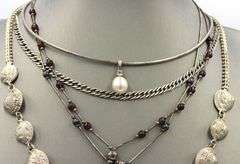 Group lot of 5 Vintage 925 sterling silver necklaces