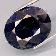 Exquisite 27.85ct collectors midnight blue Sapphire