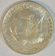 Near Gem BU 1920 Pilgrim Commemorative Half Dollar