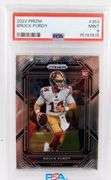 Brock Purdy Rookie Football Card, Mint 9