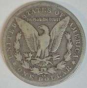 A Rare 1889-CC Morgan Silver Dollar in circ