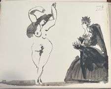 Pablo Picasso Toro "Bullfighter" Lithograph from 1960 Portfolio