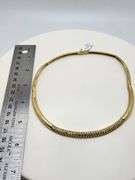 Diamond Choker Necklace in 18KT Yellow Gold