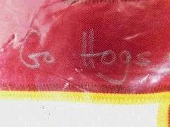 Jeff Bostic Autographed "Go Hogs" Football Jersey w/Cert