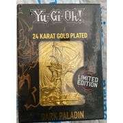 Yu-Gi-Oh! Dark Paladin 24K Gold Plated Limited Edition