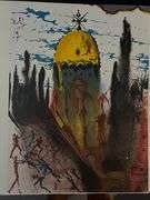 Original plate Signed Salvador Dalí Lithograph from the Romeo & Juliet Rizzoli Edition, Milan 1975