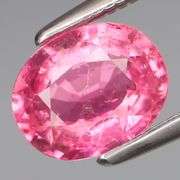 Top color! 1.15ct glittering bubblegum pink Tourmaline!!