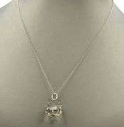 Tiffany & Co Crown charm necklace