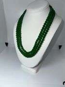 Beautiful Mined From The Earth 684.5 Ctw Natural Emerald Necklace