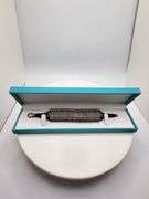 New! +10 ctw all natural diamond  weaved on fabric bracelet