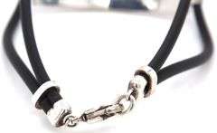 Tiffany & Co Atlas rubber bracelet