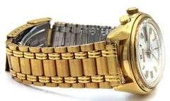 Seiko gold tone watch