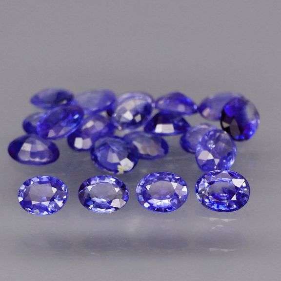 Oval cut! 2.93ct top cobalt blue sapphire set! Heated only!