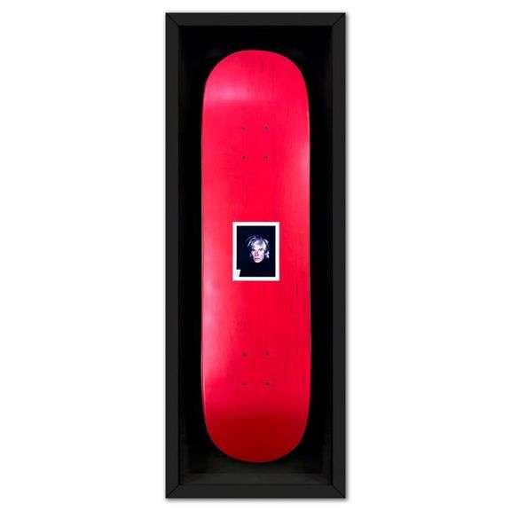 "Self-Portrait (Red)" by Andy Warhol (1928-1987)